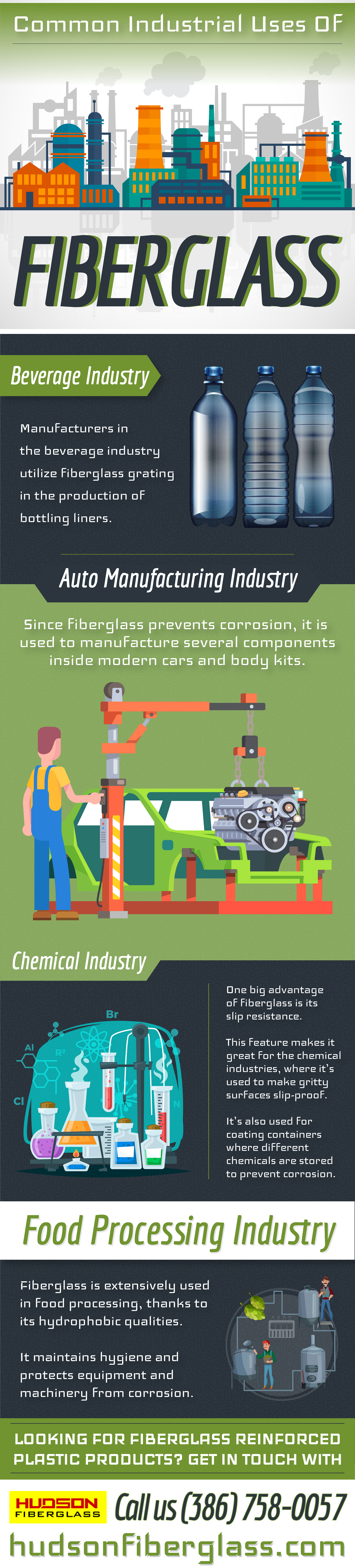 Common Industrial Uses Of Fiberglass
